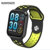 New Smart Watch 1.3inch Screen IP67 Waterproof Bluetooth Heart Rate Monitor Oximeter Steps Distance Calories Sports Dynamic Water Droplets