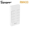 New SONOFF RM433 BASE 8 Keys Multipurpose Custom 433 MHz RF Remote Controller Works with RF Slampher 4CH Pro TX Series RF Bridge