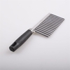 New Stainless Steel Potato Chip Dough Vegetable Crinkle Cutter Blade Slicer Fruits Knife Food Quality