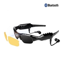 New Stereo Bluetooth Camera Glasses 1080 Riding Sunglasses Smart Glasses Headset