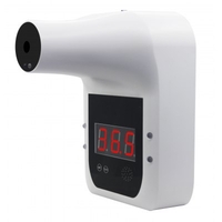 New Upgrade LH-009+ Voice Broadcast High Sensitivity Quick Measurement Infrared Thermomenter With Alarm Function Language Switch Ultra Long Distance