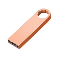 New USB Flash 64GB 32GB 16GB 8GB 4GB Drive Pen Drive Pendrive Waterproof Silver Disk Memoria Stick Gift