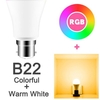New Wireless Bluetooth 4.0 Smart Bulb home Lighting lamp 10W E27 B22 Magic RGB +W LED Change Color Light Bulb Dimmable IOS /Android
