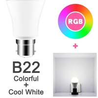 New Wireless Bluetooth 4.0 Smart Bulb home Lighting lamp 10W E27 B22 Magic RGB +W LED Change Color Light Bulb Dimmable IOS /Android