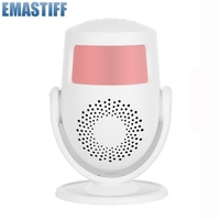 New Wireless Intelligent Welcome Doorbell Infrared Human Body Induction Alarm Doorbell Anti-Theft Alarm System