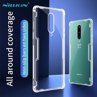 NILLKIN Transparent Soft TPU Phone Back Case Cover Protective Shockproof for Oneplus 8 /1+8 Phone Case