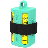 NITECORE NBM40 Silicon Case Holder Storage Box Portable Battery Magazine 18650 Battery Case
