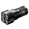Nitecore TM28 6000 Lumens Rechargeable Flashlight with Multi-function LCD Display and 4 X CREE XHP35 HI LED