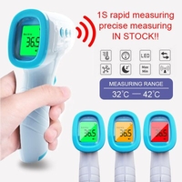 Non-Contact Infrared Forehead Temperature Gun Thermometer Electronic Digital Rapid Auto Accurate Thermometer