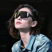 NUCKILY PA11 Polarized Sunglasses Men and Women Outdoor Cycling Glasses Mountain Bike Bicycle Professional Driving Windproof Sand Fishing