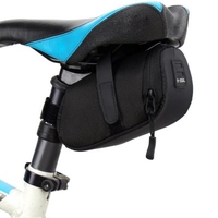 Nylon Bike Bag Saddle Storage Bag Bicycle Seat Tail Rear Bag Waterproof Cycling Accessories Riding Mountain Bike MTB Bag