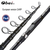 Obei Carp Fishing Rod 3.3 3.6m Carbon Fiber Telescopic Spinning Rod pesca 3.25lb power 80-200g Hard Pole
