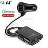 OLAF QC3.0 2 USB Car Charger Back-clip Super Fast Charging Strong TPU Quick Charging Safe Protcetion