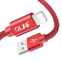 OLAF USB Type-C Cable Fast Charge Data Cable for Iphone X Samsung Galaxy S8 Note 9 Huawei Mate 20