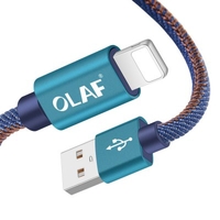 OLAF USB Type-C Cable Fast Charge Data Cable for Iphone X Samsung Galaxy S8 Note 9 Huawei Mate 20