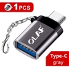 OLAF USB Type C OTG Adapter For Samsung S10 Xiaomi mi 9 Oneplus 7 Pro 6t USB C Connector