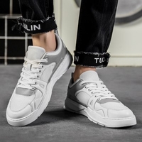 OPL Men 2020 Driving Shoes Men Breathable To Help Low Lazy Shoes Men Wild And Clean White Shoes