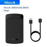 ORICO 2.5 Inch HDD Case SATA 3.0 to USB 3.0 5 Gbps 4TB HDD SSD Enclosure Support UASP HD External Hard Disk Box Black/White