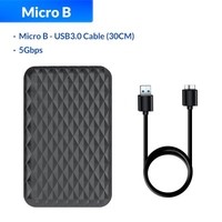 ORICO 2.5 Inch HDD Case SATA 3.0 to USB 3.0 5 Gbps 4TB HDD SSD Enclosure Support UASP HD External Hard Disk Box Black/White