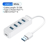ORICO 4/7 Port USB 3.0 HUB With Type C Power Supply Port For PC Laptop Computer Accessories ABS USB Splitter USB3.0 OTG Adapter