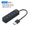 ORICO 4/7 Port USB 3.0 HUB With Type C Power Supply Port For PC Laptop Computer Accessories ABS USB Splitter USB3.0 OTG Adapter