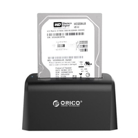 Orico 6519 USB3.0 Hard Drive Dock 2.5 / 3.5 inch Universal Mobile Hard Disk Box Base 3.0 to SATA HDD Docking Station for Supporting HDD / SSD UASP and 8TB HDD Chassis