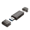 Orico CDR02 Card Reader USB 3.0 2-in-1 SD / Micro SD TF OTG Smart Storage Type-C Reader PC Laptop High Speed Adapter