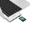 ORICO CLH-X6-SV Type-C to TF / SD / Type-C (PD Charging) / Type-A Multifunctional Docking Station Hub PD Bidirectional Function Interface New Type-C Notebook Extension