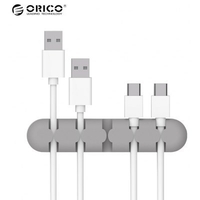 ORICO Desktop Cable Organizer Silicone Cord Holder Clip