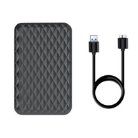 Orico HDD Enclosure External Hard Drive Chassis SATA 3.0 USB 3.0 5 Gbps 4 TB Compatible SSD UASP 2.5 Inch HD