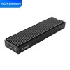 ORICO LSDT M.2 NVME Enclosure USB C Gen2 10Gbps PCIe SSD Case M2 SATA NGFF 5Gbps SSD Case Tool Free For 2230/2242/2260/2280 SSD