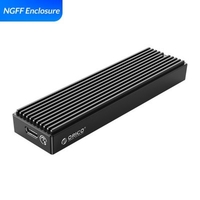 ORICO LSDT M.2 NVME Enclosure USB C Gen2 10Gbps PCIe SSD Case M2 SATA NGFF 5Gbps SSD Case Tool Free For 2230/2242/2260/2280 SSD