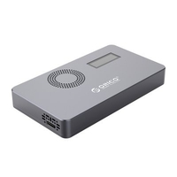 ORICO M2 NVME SSD Case Self-Cooling SSD Enclosure With Digital Screen for M.2 M Key M+B Key SSD Disk USB C 10Gbps Hard Drive Box