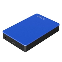 ORICO MD35U3-BL 3.5-inch USB3.0 Aluminum Alloy Mobile Hard Drive External Enclosure USB3.0 Type-B Interface Support Windows / Mac / Linux System