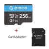 ORICO Micro SD Card Memory Card 256GB 128GB 64GB 32GB 80MB/S mini TF car Micro sd card Class10 flash card Memory 32GB TF Card