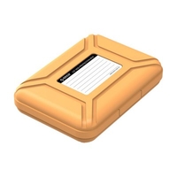 ORICO PHX35-V1-OR 3.5 inch Hard Disk Protective Box with Label Paper Strong Compression Ability Built-in Shockproof Pad