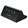 ORICO SHC-U3-BK 4-port USB3.0 High-speed Hub Converter with Bracket Function High-performance Chip