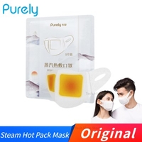 Original 10PCS Purely Mask Steam Hot Pack Mask Soft Comfortable Not Medical Mask Constant Temperature Face Masks for Home Office