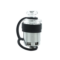 Original Exseed Dabcool W2 Atomizer Replacement Heating Head Cartridge with Carb Cap for Wax Concentrates Oil Dab Rig Herbal Vaporizer Kit