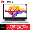 Original Huawei HONOR MagicBook 15 2020 AMD Ryzen 7nm R7 4700U/R5 4500U Processor 15.6inch Laptop 8GB/16GB RAM 256GB/512GB SSD Notebook
