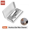Original Huohou Portable Ear Wax Cleaner Nail Clipper Luminous Ear Pick with USB Charging Earwax Removal Kit from Xiaomi Youpin