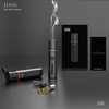 Original Kingtons BLK Elfin Kit Dry Herb Vaporizer 1800mAh Battery 1ml Oven 5 temp level Electronic Cigarette Herbal Vape Pen Kingtos Elfin