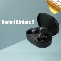 Original New Xiaomi Redmi Airdots 2 TWS Xiaomi Wireless earphone Bluetooth 5.0 DSP Noise Reduction Tap Control With Mic Handsfree new