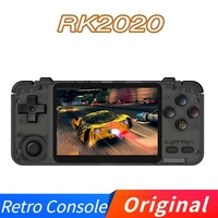 Original RK2020 Retro Console 3.5inch IPS Screen Portable Handheld Game Console PS1 N64 Games Video Game Player