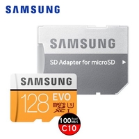 Original SAMSUNG EVO Memory Card 64GB U3 4K Class10 Micro SD Card 32GB microSD UHS-I TF Card 128GB