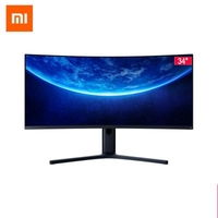 Original Xiaomi Curved Gaming Monitor 34 Inch Screen 144Hz High Refresh Rate 1500R Curvature WQHD 3440 x1440 Resolution 121% sRGB Free-Sync Technology