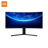 Original Xiaomi Curved Gaming Monitor 34 Inch WQHD 3440x1440 Resolution 144Hz Refresh Rate Screen 121% sRGB AMD FreeSync Display For Desktop PC