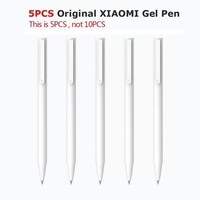 Original Xiaomi Mi Gel Pen 0.5mm Black Refill No Cap Bullet Pen Smooth Switzerland Japanese Durable Signing Mi Pens
