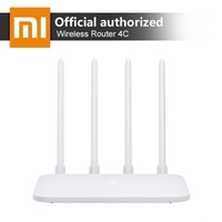 Original Xiaomi Mi WIFI Router 4C 64 RAM 300Mbps 2.4G 802.11 b/g/n 4 Antennas Band Wireless Routers WiFi Repeater APP Control