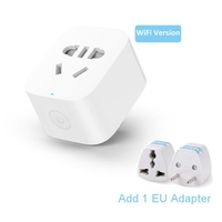 Original XIAOMI MIJIA Smart WiFi Socket Plug WiFi Version Accept EU AU Plug Adapter Remote Control by Xiaomi Mijia APP